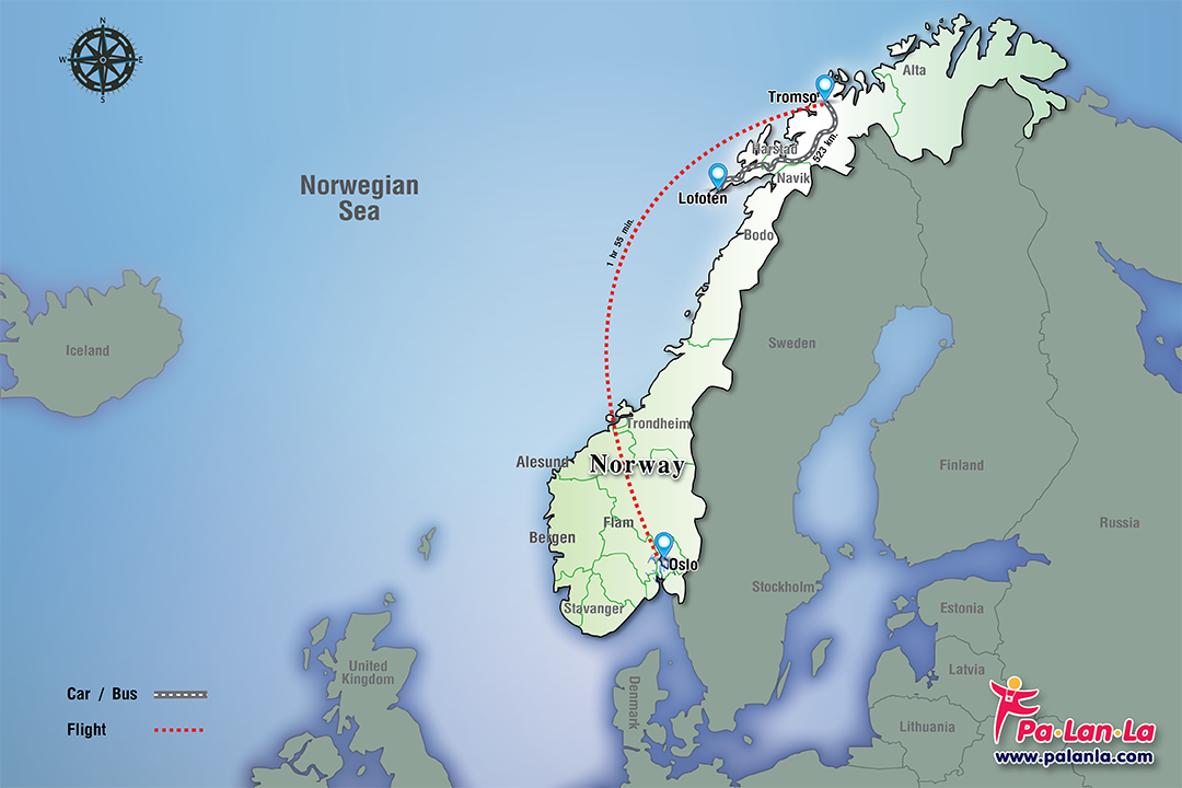 Top 3 Must-Visit Cities from Oslo to Lofoten